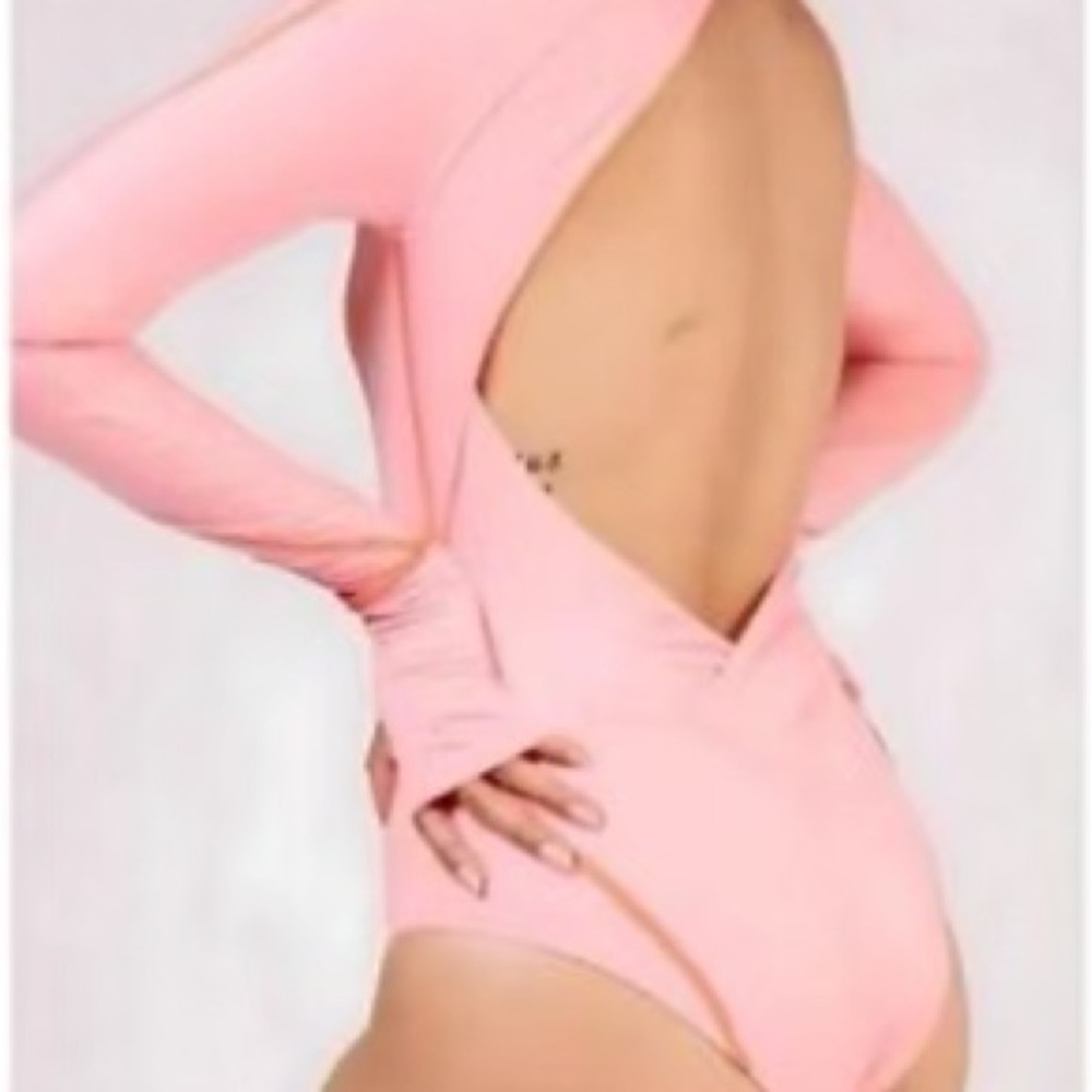 NWOT Free People HAH “Hot as Hell” Rash Guard in Pink!